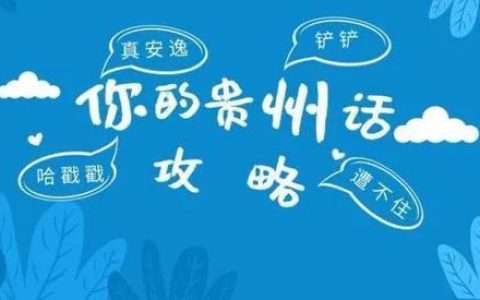 贵州话的方言（贵州的方言怎么说）