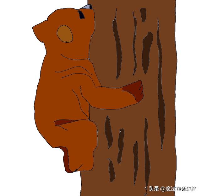 童话小白兔、小灰熊和小黄鸭去海边玩