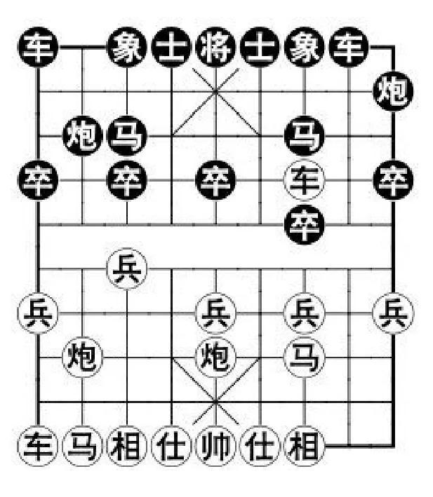 象棋怎么摆放的图片，象棋怎么下新手教程