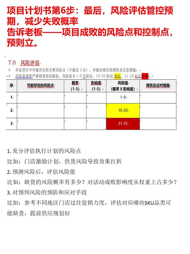 项目计划书范文模板，项目计划书模板范文