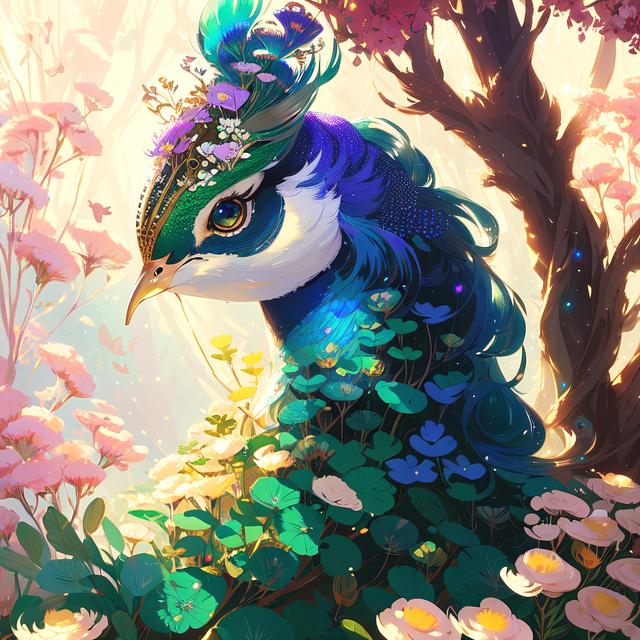 森林里的故事简笔画，森林里的故事简笔画场景