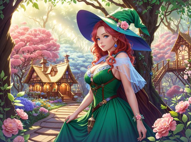 森林里的故事简笔画，森林里的故事简笔画场景