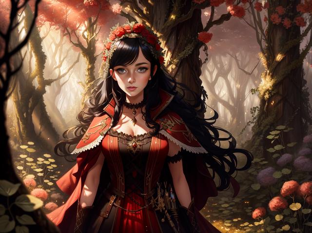 森林里的故事简笔画，森林里的故事简笔画场景